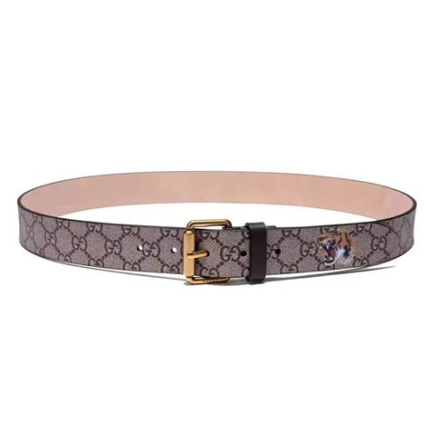 gucci bengal supreme belt tiger print replica|gucci supreme belt real.